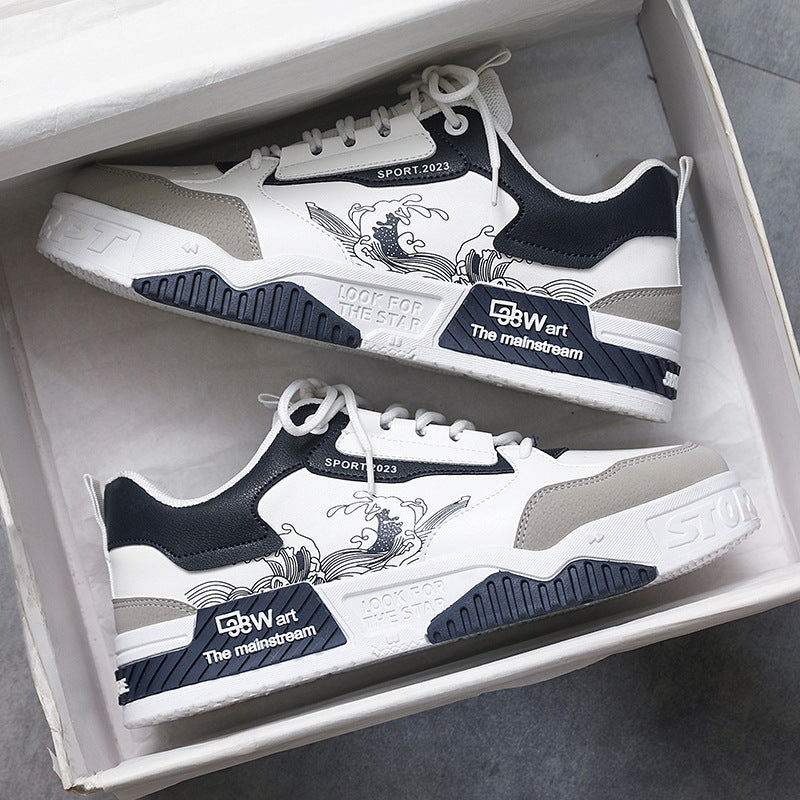 Damen Sneaker Freizeitschuhe Rutschfest Grafik Design