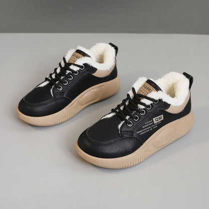 Damen Winter Sneaker Warm Fleece Innenfutter Sportlich