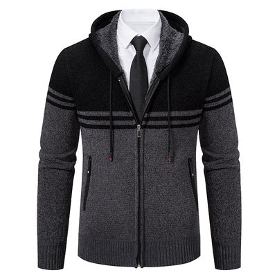 Herren Kapuzenjacke Modern Sportlich Funktionell - BerlinGlamour