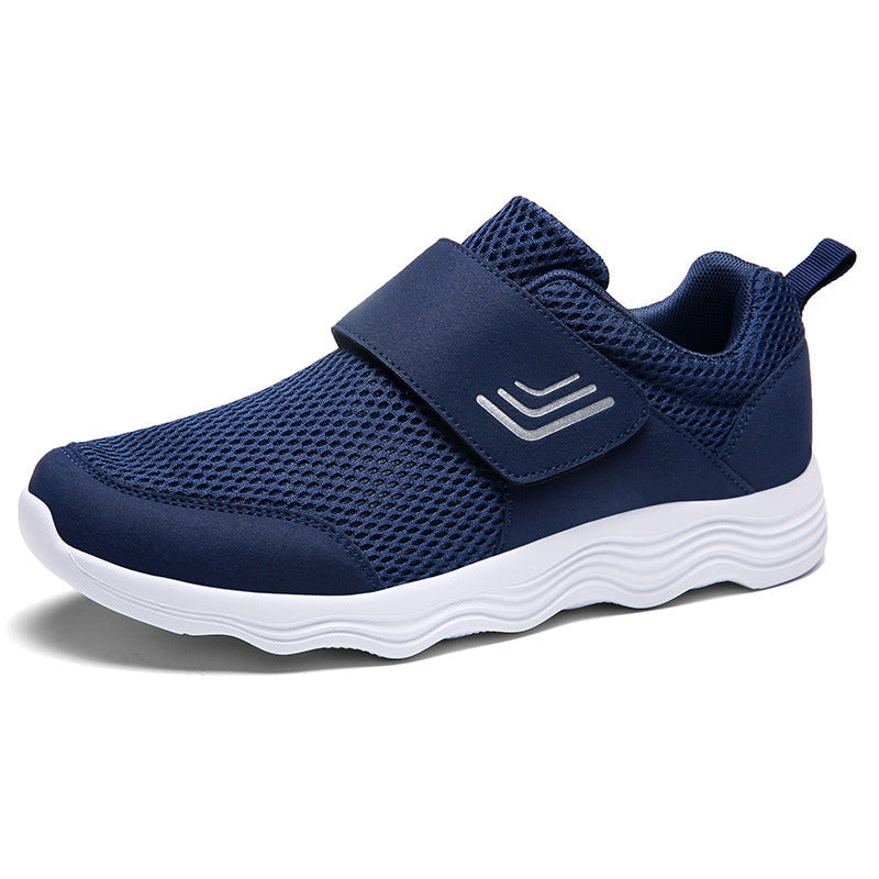 Damen Sneaker Sportlich mit Klettverschluss Komfortabel