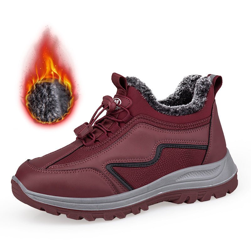Damen Winterstiefel Warm Isoliert Thermo-Sohle