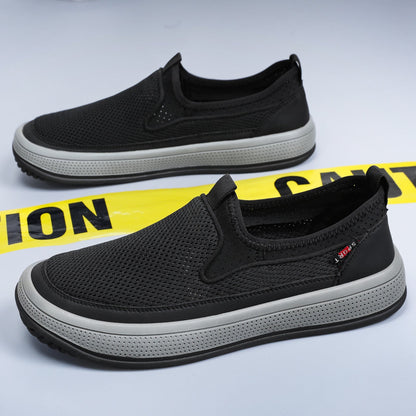 Damen Sportschuhe Atmungsaktiv Slip-On bequem gepolstert - BerlinGlamour