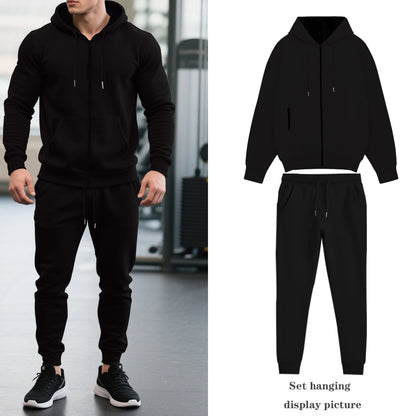 Herren Sportanzug Kapuze Taschen Modern Funktionell