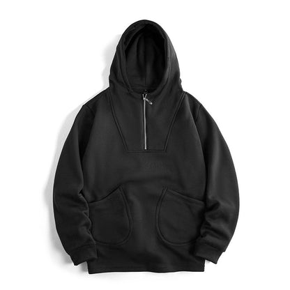 Herren Kapuzenpullover Modern Komfortabel Reißverschluss