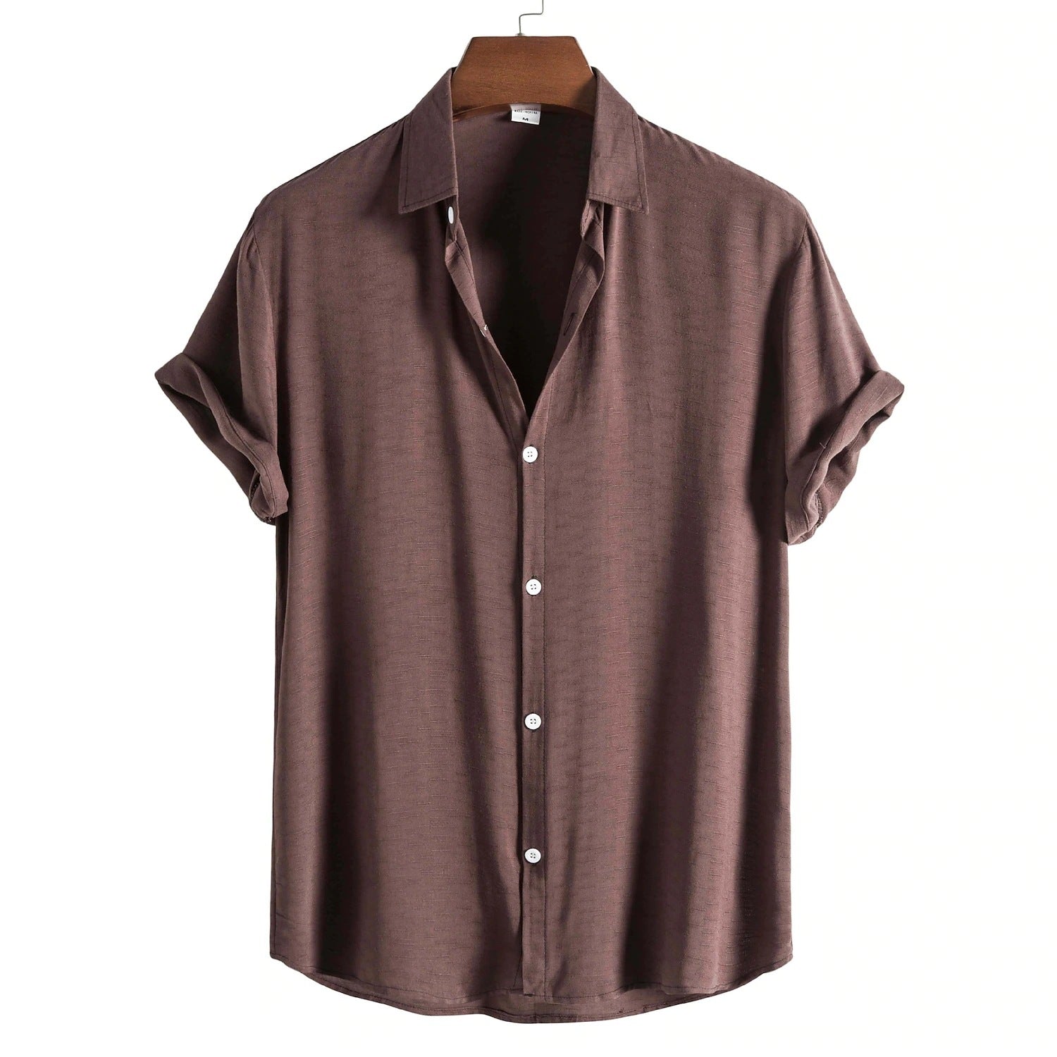 Herren Kurzarmhemd Slim Fit Elegant Modern - BerlinGlamour