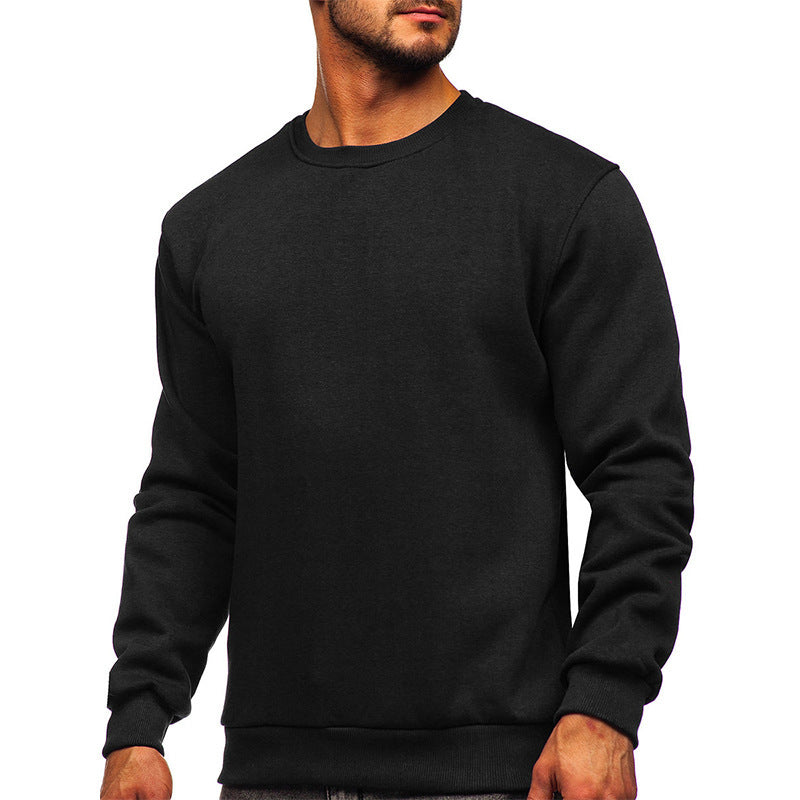 Herren Sweatshirt Baumwolle Rundhals Modern Sportlich