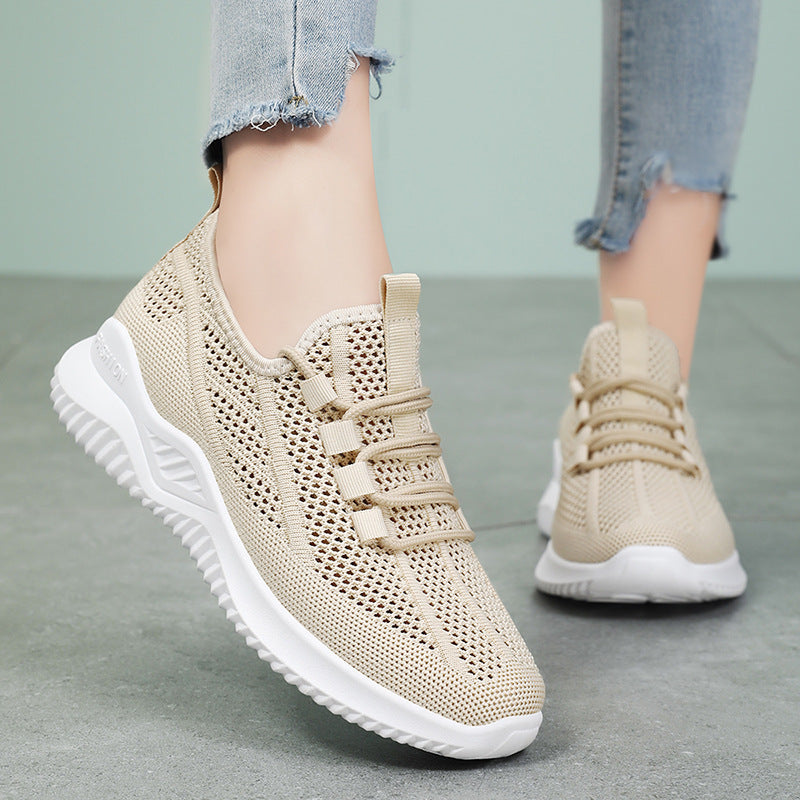 Damen Sport-Sneaker Atmungsaktiv Leicht mit 3D-Obermaterial
