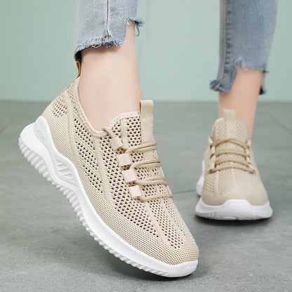 Damen Sport-Sneaker Atmungsaktiv Leicht mit 3D-Obermaterial
