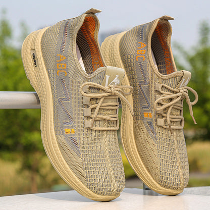 Damen Sneaker Komfortabel Atmungsaktiv Netzstruktur