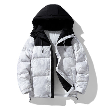 Herren Winterjacke Warm Pufferjacke Funktionell