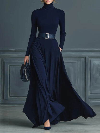 Maxi Robe Damen Chic Lang