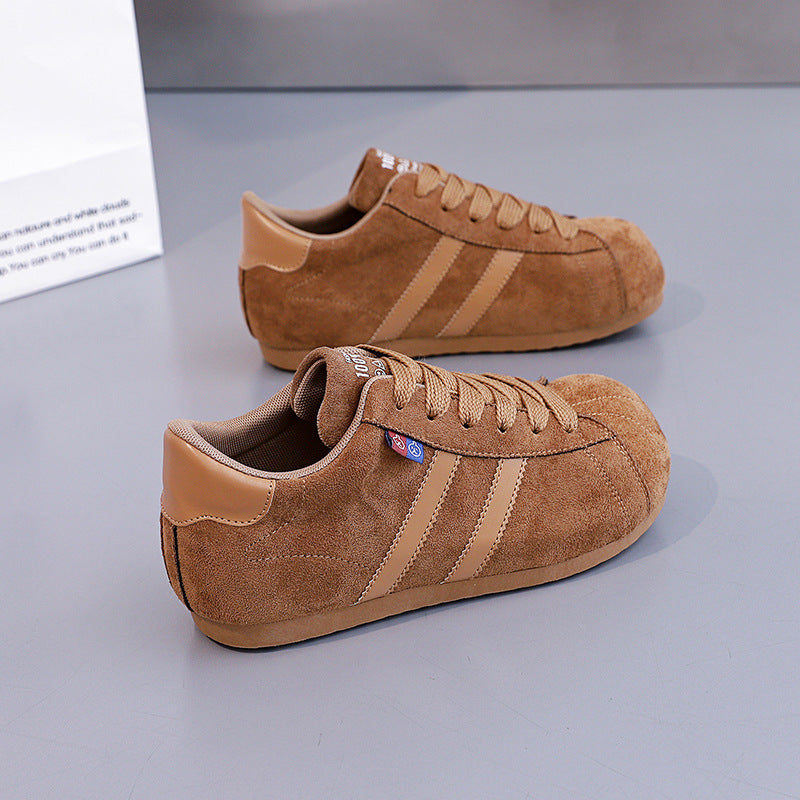 Damen Sneaker Rauleder Bequem Komfortabel Heidi Style