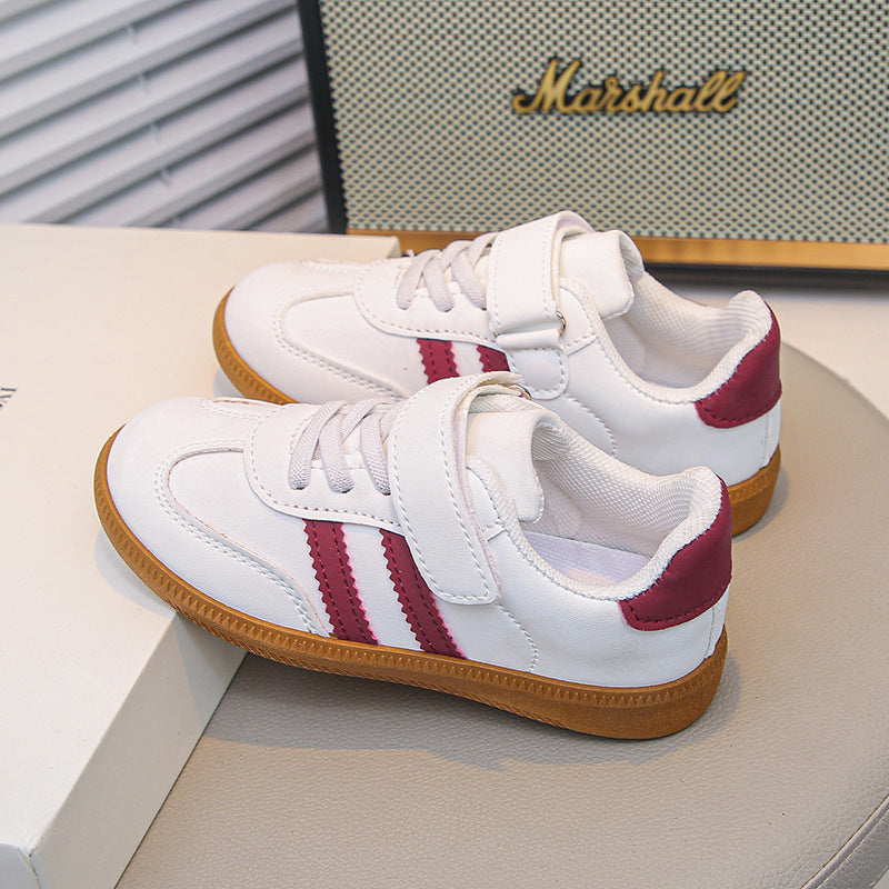 Damen Sneaker Sportlich Atmungsaktiv Klett Schuhe