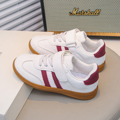 Damen Sneaker Sportlich Atmungsaktiv Klett Schuhe