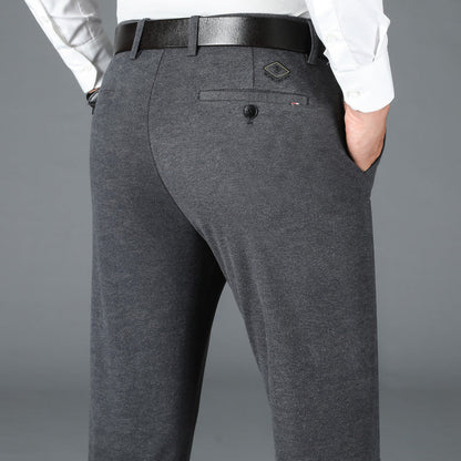 Herren Business-Hose Elegant aus Baumwolle Slim Fit