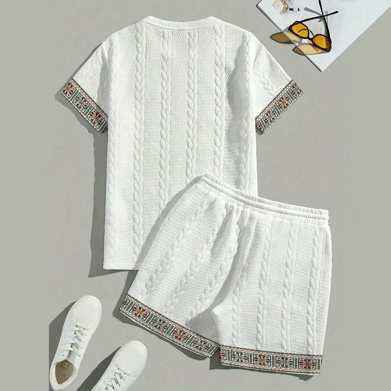 Herren Shorts Set Modisch Sommer