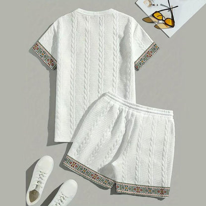 Herren Shorts Set Modisch Sommer