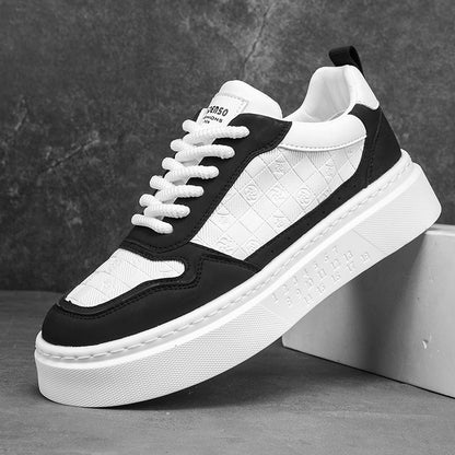 Damen Sneaker Bequem Hohe Sohle Trendy Schuhe