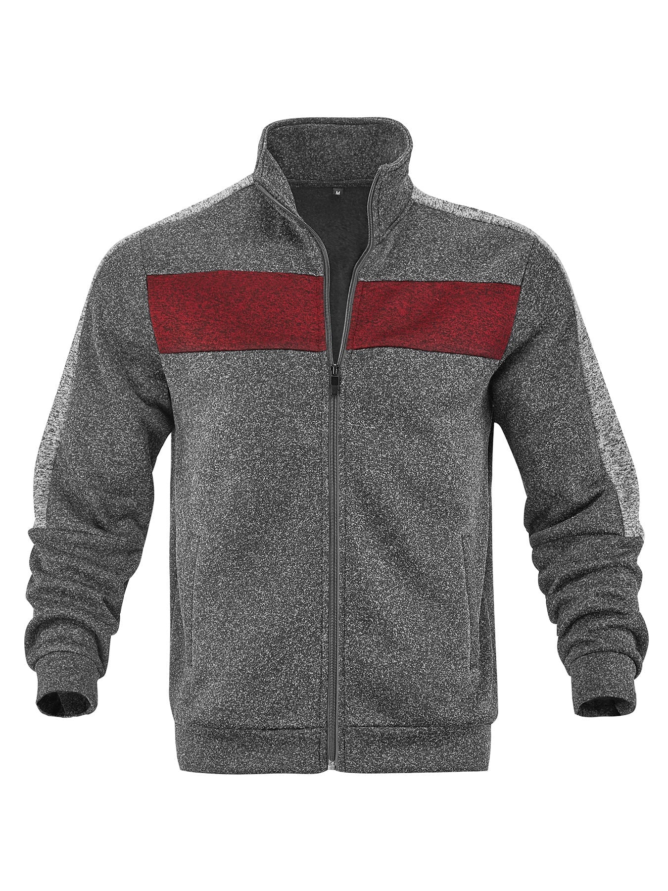 Herren Fleecejacke Sportlich Reflektierend Warm
