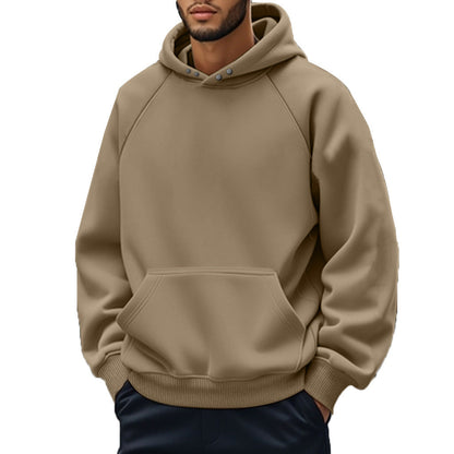 Herren Kapuzenpullover Lässig mit Kängurutasche Sportlich - BerlinGlamour