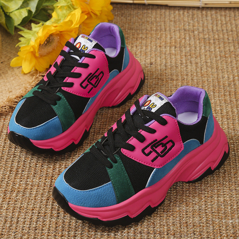 Damen Sneaker Sportlich Komfortabel Farbenfroh - BerlinGlamour