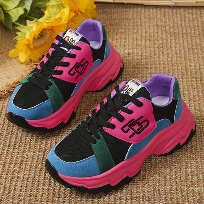 Damen Sneaker Sportlich Komfortabel Farbenfroh - BerlinGlamour