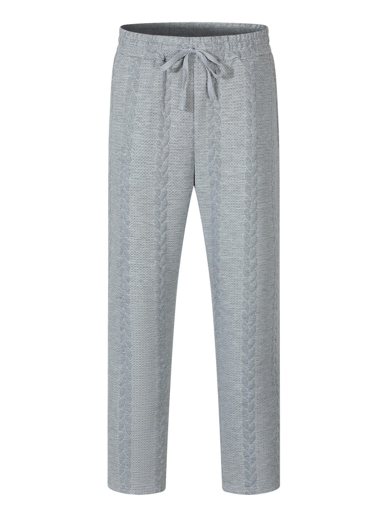 Herren Jogginghose Stretch mit Kordelzug und Struktur Optik