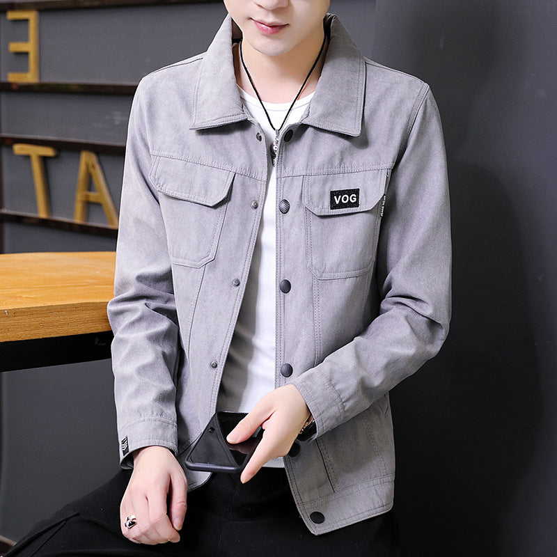 Herren Denimjacke Modern Slim Fit Jeansjacke