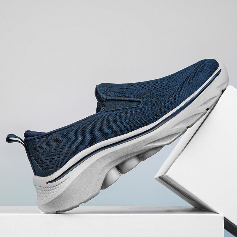 Damen Sneaker Atmungsaktiv Slip-On Bequem Flexibel