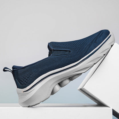 Damen Sneaker Atmungsaktiv Slip-On Bequem Flexibel