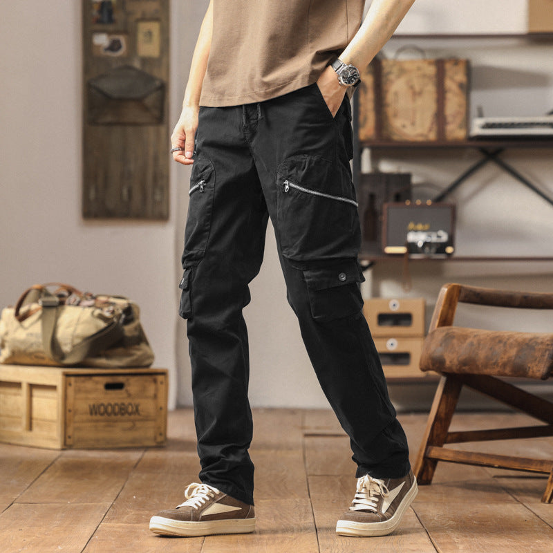 Herren Cargo-Hose Robust Vieltaschen Verstellbar Modern