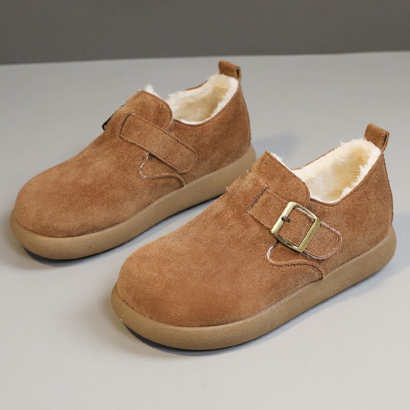 Damen Slipper Bequem Weich Fleece Innenfutter Warm