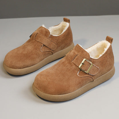 Damen Slipper Bequem Weich Fleece Innenfutter Warm