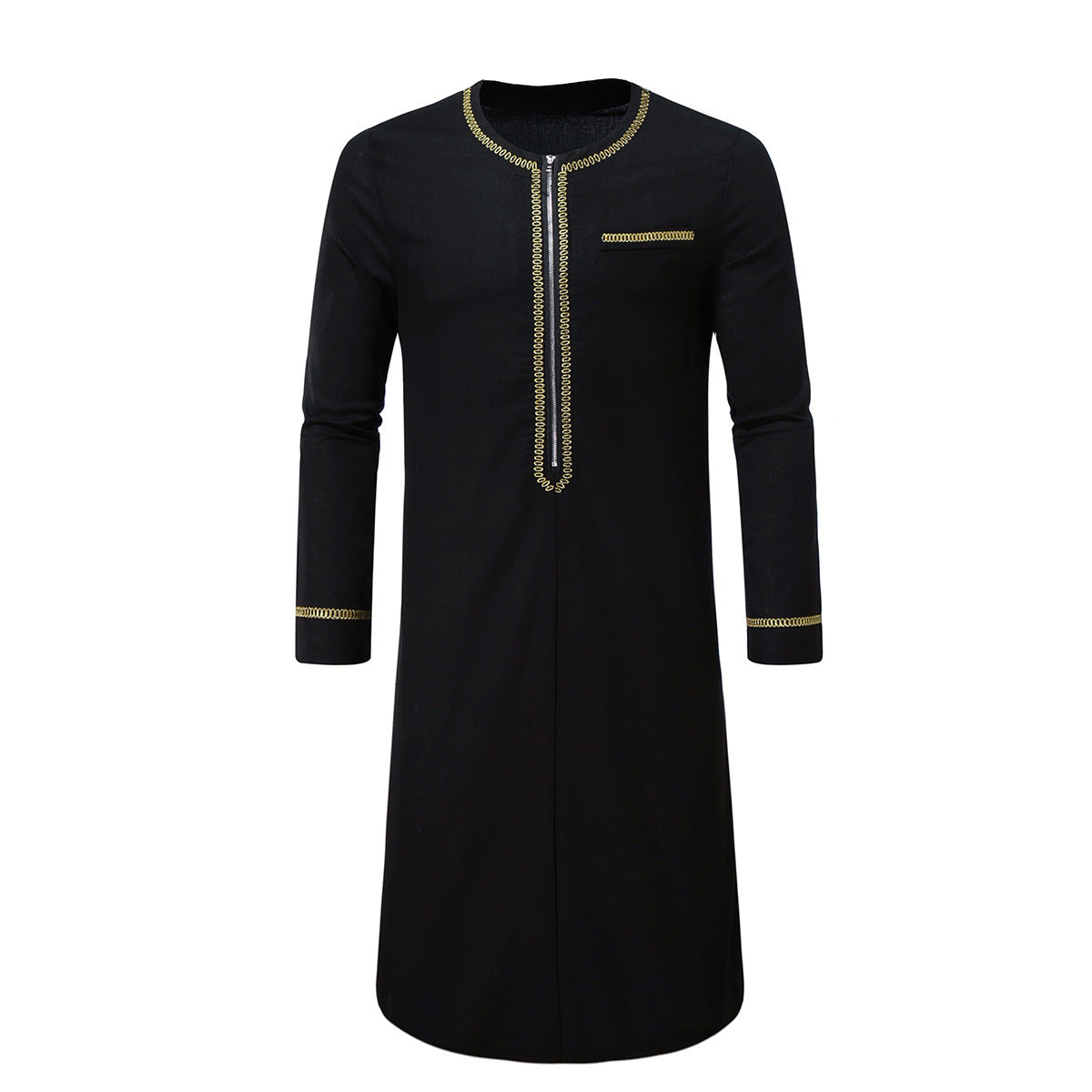 Herren Tunika Kleid Modern mit feinen Stickereien - BerlinGlamour