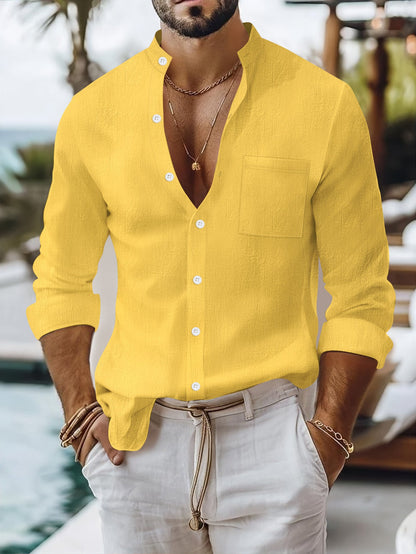 Herren Freizeithemd Leicht Elegant Modern Berlin