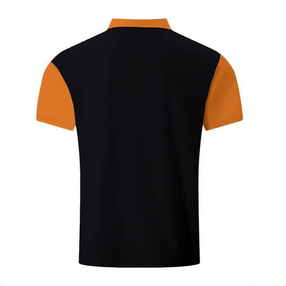 Herren Poloshirt Modern Grafikdesign Bequem