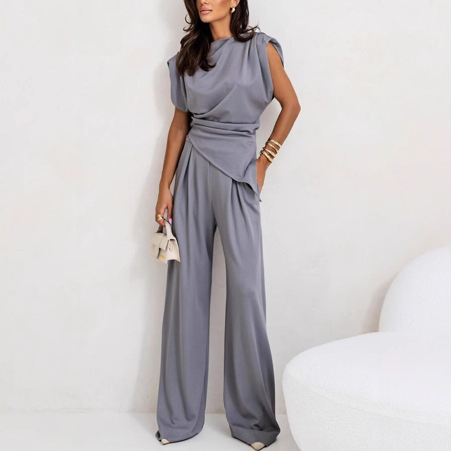 Damen Set Elegantes Kleidungsstück Fließend Berlin Stil - BerlinGlamour