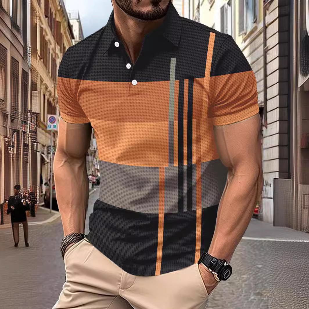 Herren Poloshirt Sportlich Piqué Qualität