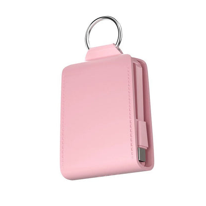 Kleine Powerbank Schlüsselanhänger Notfall Akku