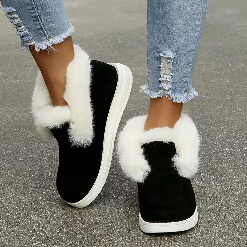 Damen Winterstiefel Warm Kuschelig Modisch