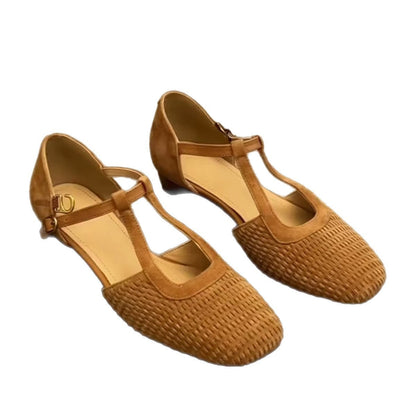 Damen Ballerinas Velours Sling Schuhe Komfortabel