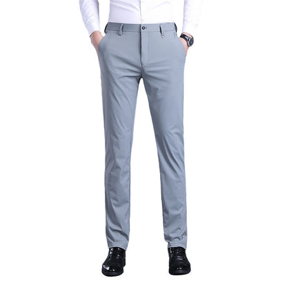 Herren Businesshose Slim Fit Atmungsaktiv Elegant