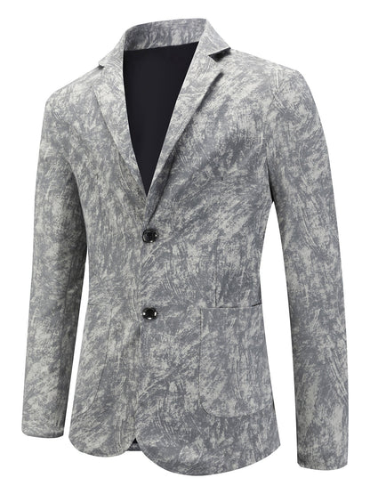 Herren Blazer Modern Slim Fit Muster