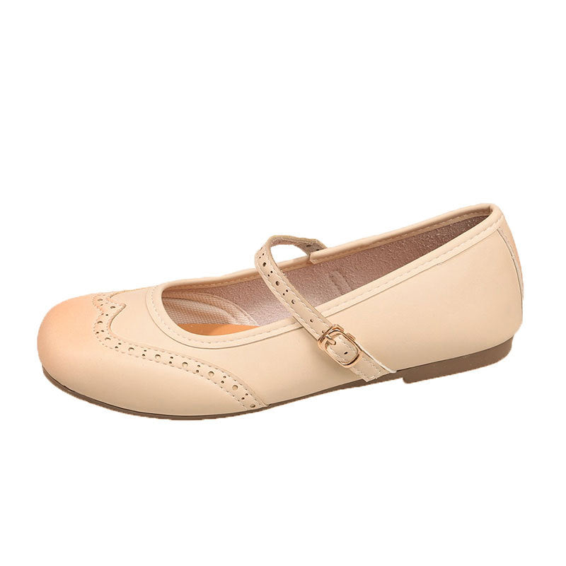 Damen Ballerinas Bequem Riemchen Schuhe Elegante Design