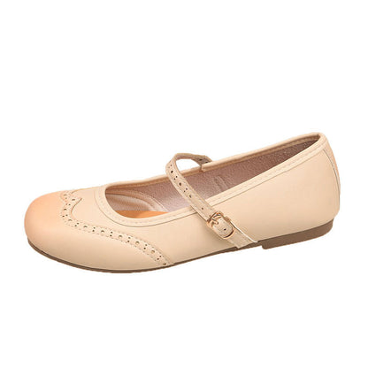 Damen Ballerinas Bequem Riemchen Schuhe Elegante Design