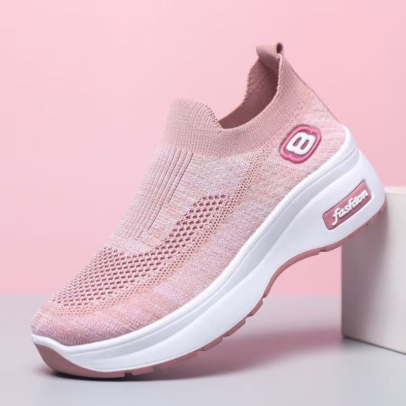 Damen Sneaker Komfort Atmungsaktiv Weich - BerlinGlamour