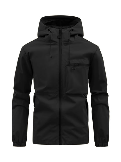 Herren Funktionsjacke Wasserdicht Sportlich Modern
