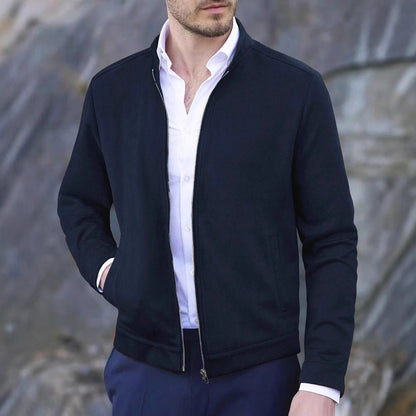 Herren Fleecejacke Modern Stylisch Warm