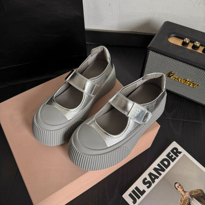 Damen Ballerinas Bequem Verstellbar Modisch