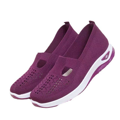 Damen Sneaker Slip-On atmungsaktiv flexibel
